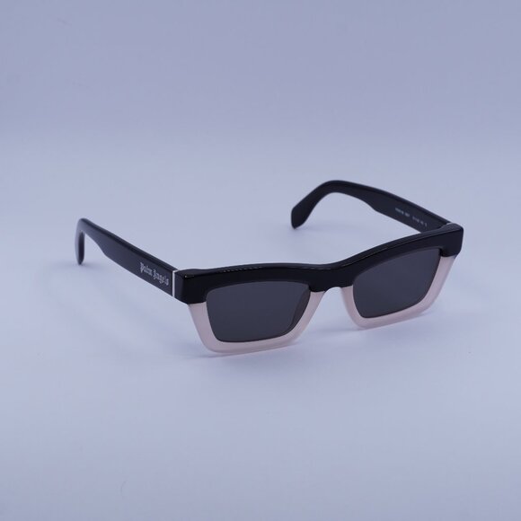 Palm Angels PERI108 MELROSE 3B07 Sunglasses Black Cat Eye Frame, Grey Lenses - Picture 1 of 8